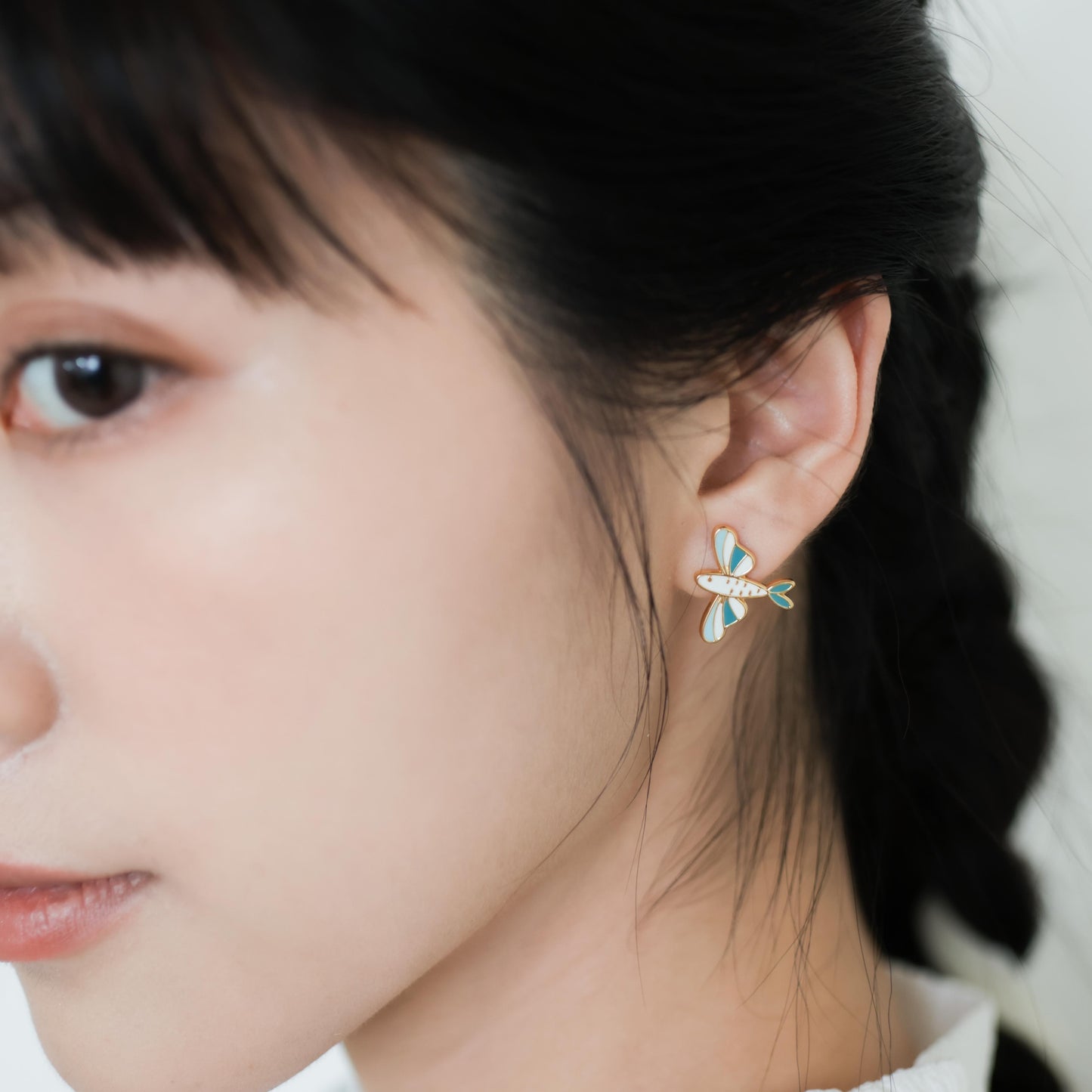 Flying Fish Enamel Earrings/ Bracelet/ Necklace