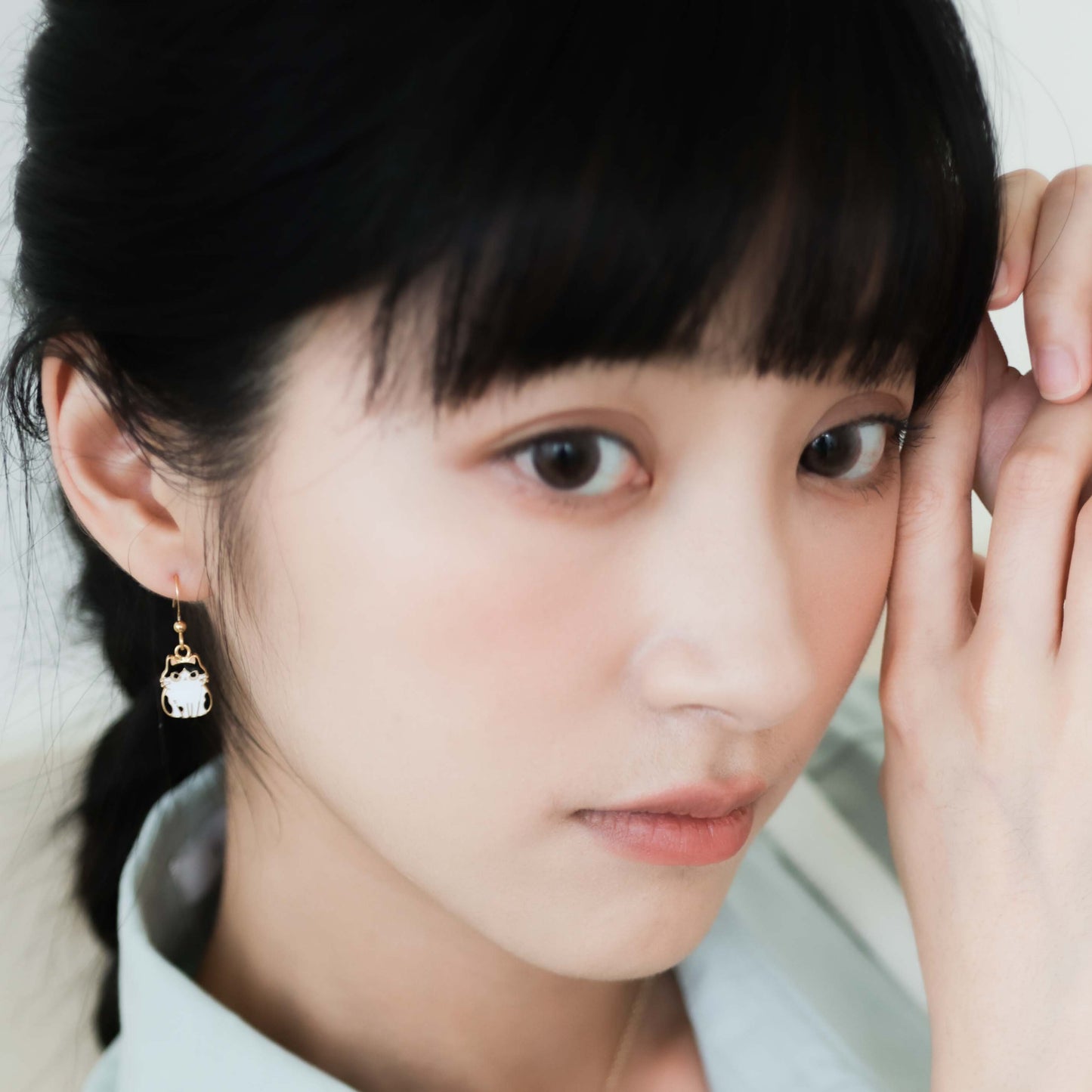 Catitude- Sit Up Enamel Earrings/ Bracelet/ Necklace