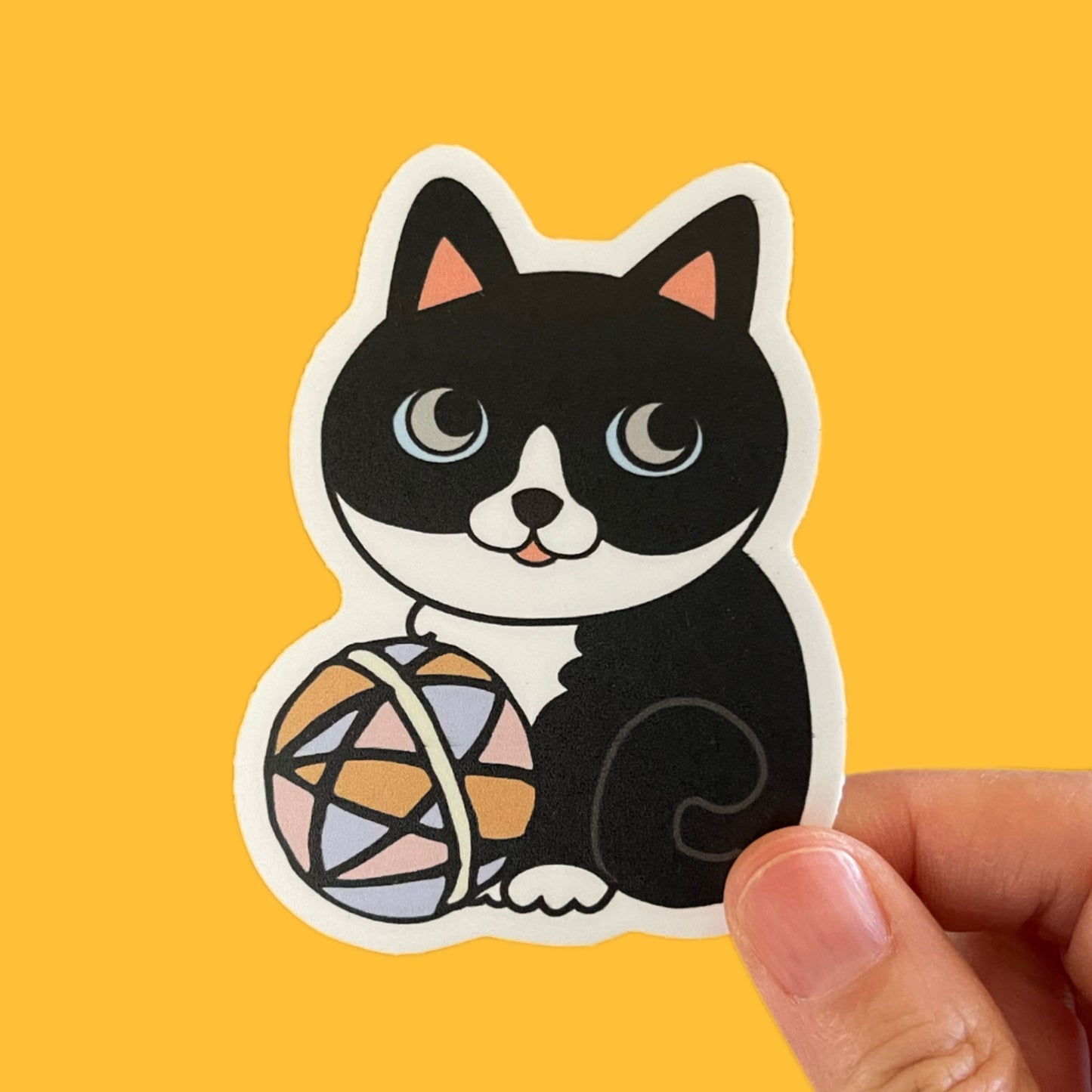 Batman Cat Vinyl Sticker