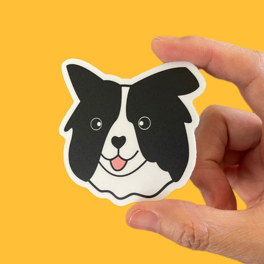 Border Collie Vinyl Sticker