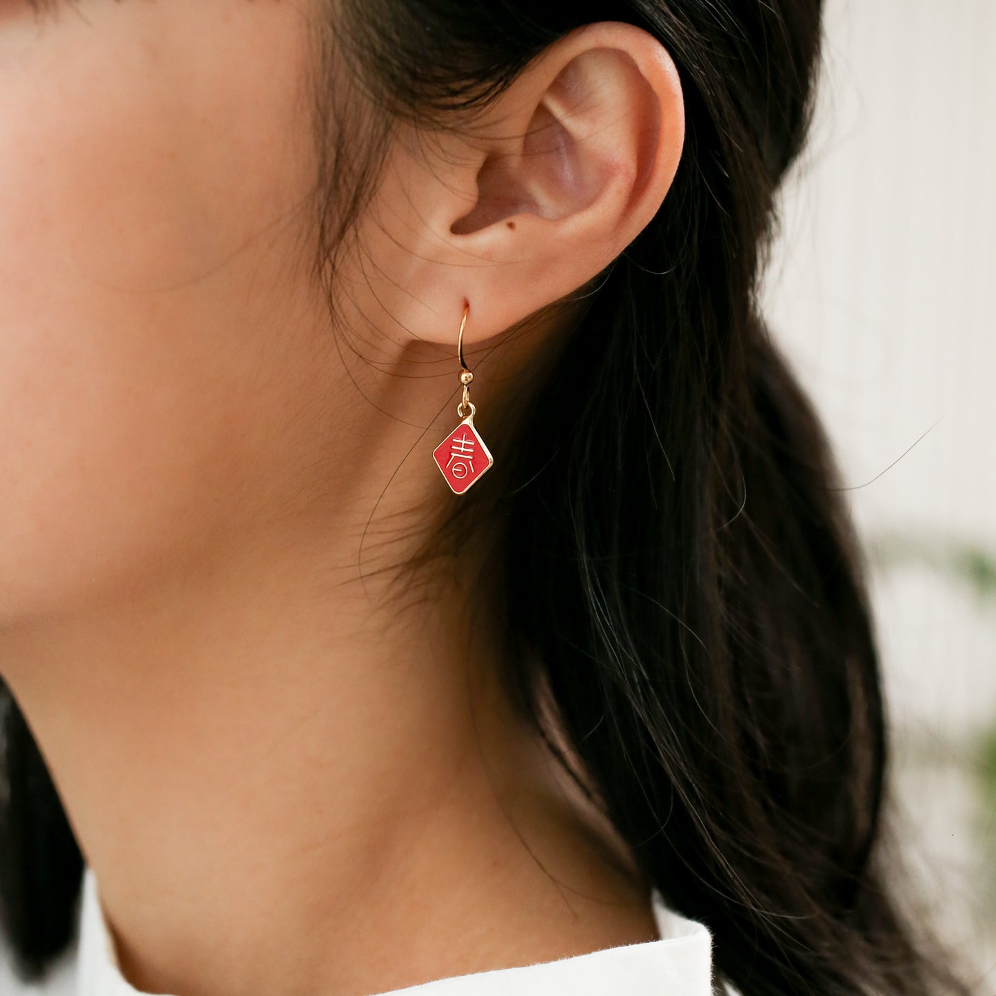Spring Couplet Enamel Earrings/ Bracelet/ Necklace
