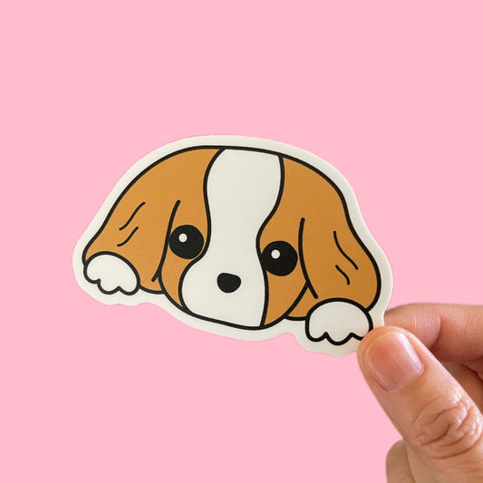 King Charles Vinyl Sticker