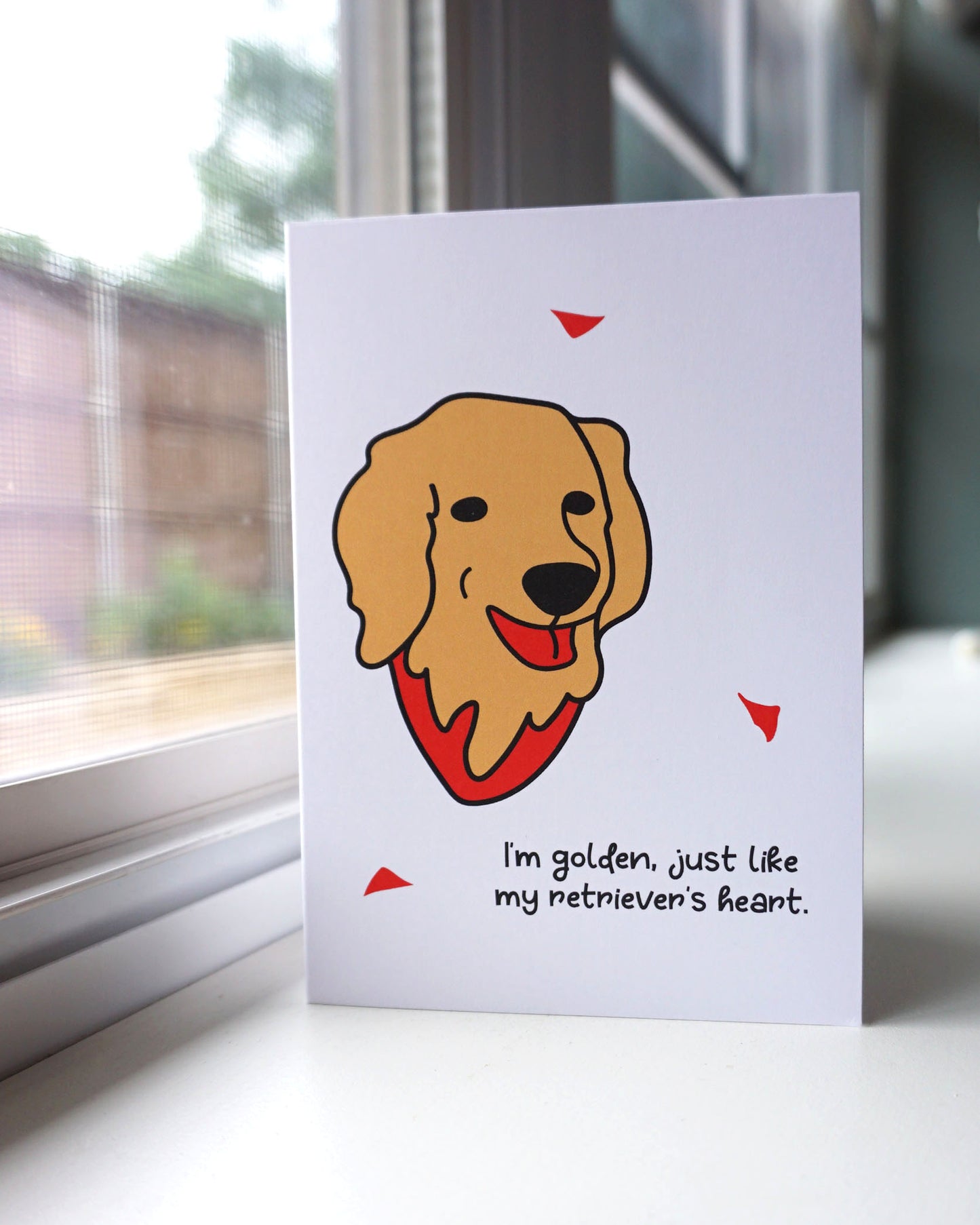 I'm Golden Greeting Card