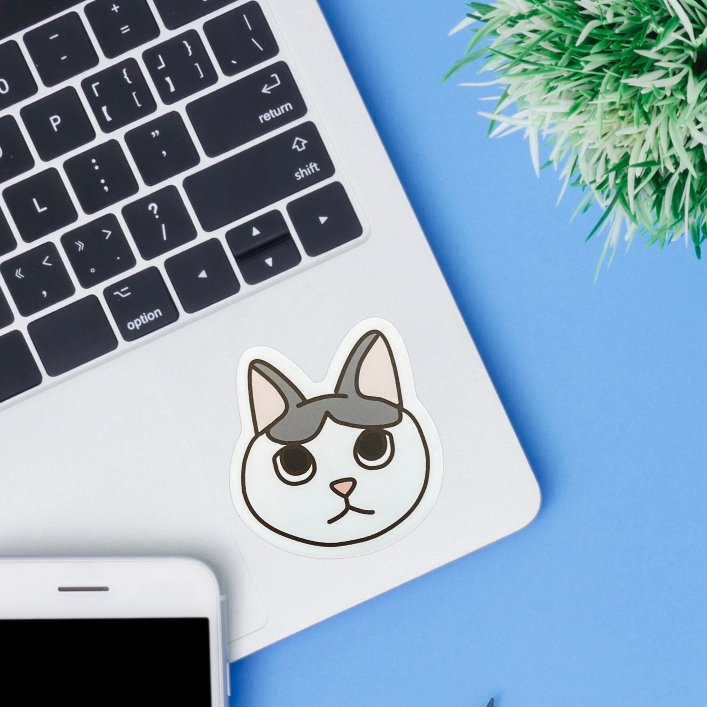 Chonky Cat Vinyl Sticker