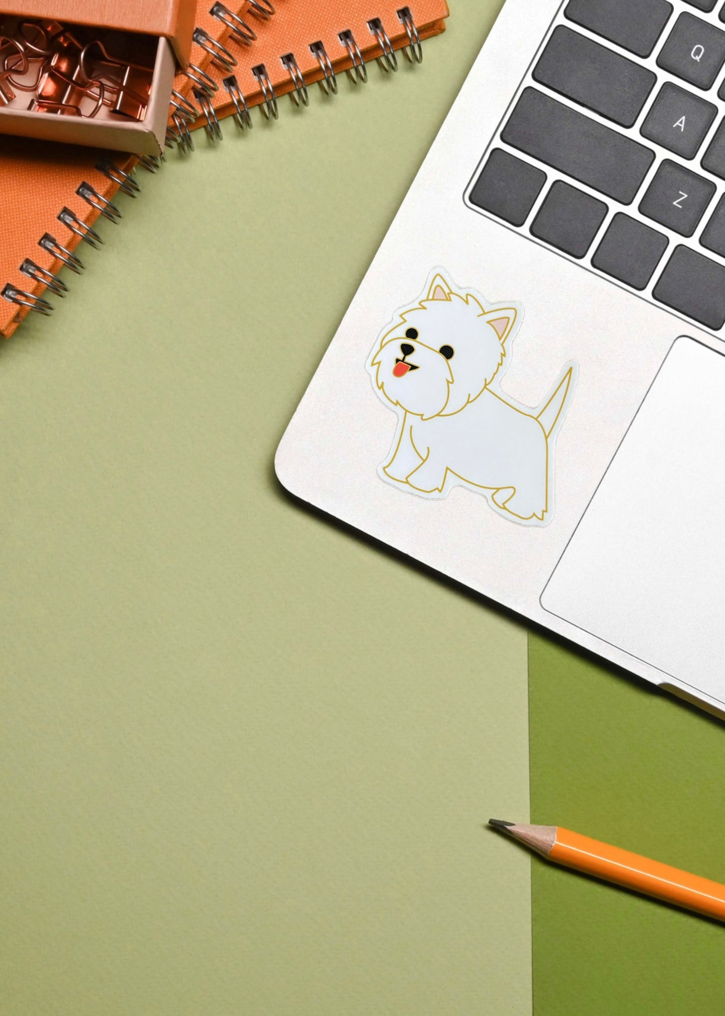 Westie Die Cut Vinyl Sticker