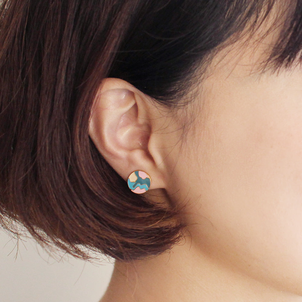 Color Globe Enamel Earrings/ Bracelet/ Necklace