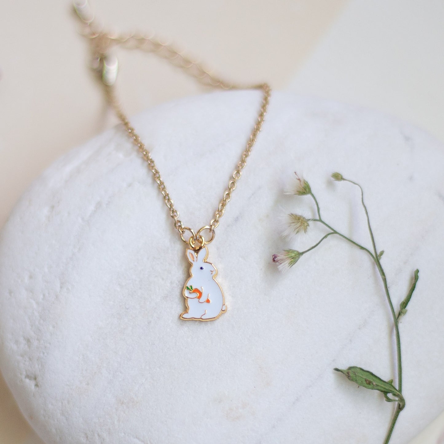 Bunny Bunny Enamel Earrings/ Bracelet/ Necklace