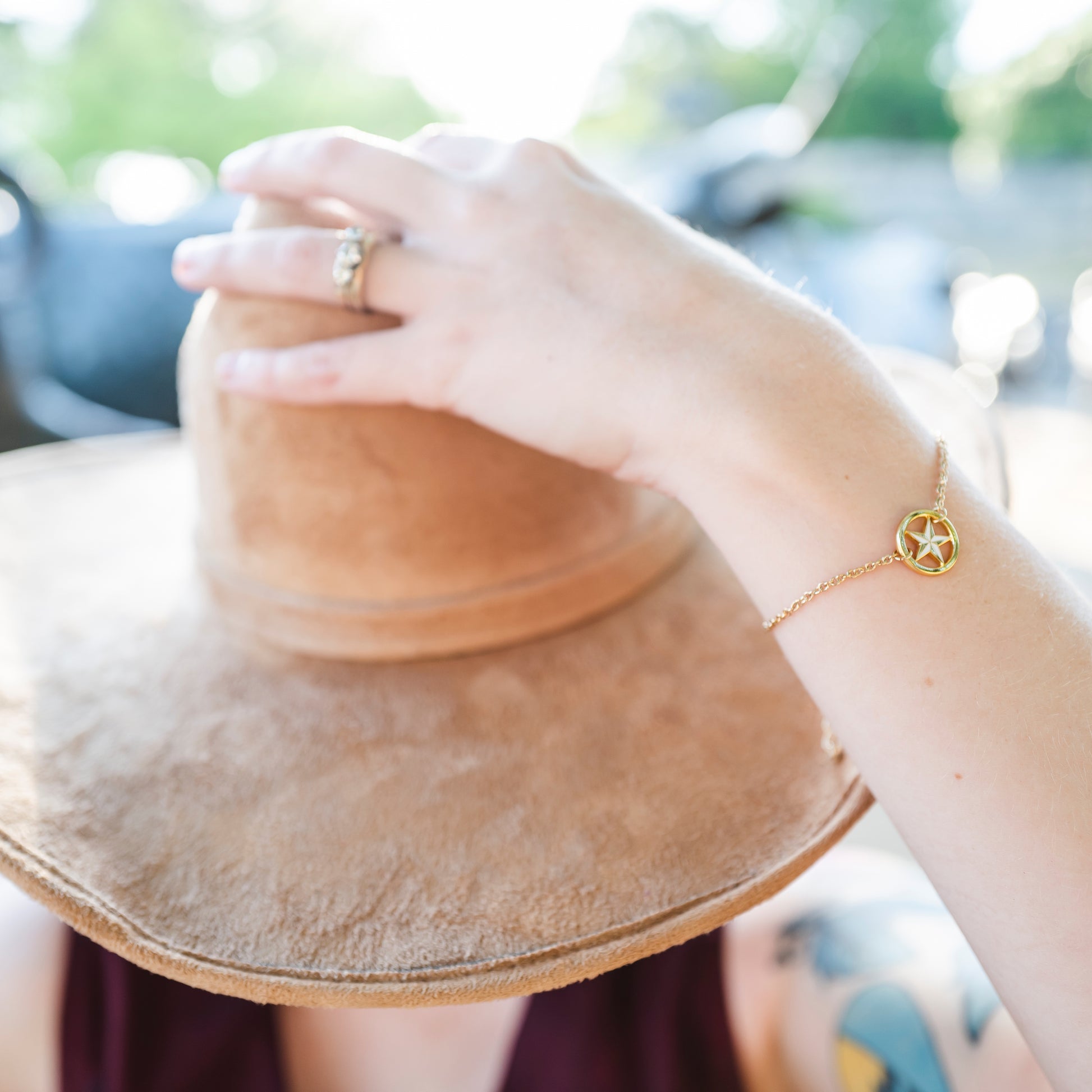 The Lone Star Enamel Bracelet | Miss Modi
