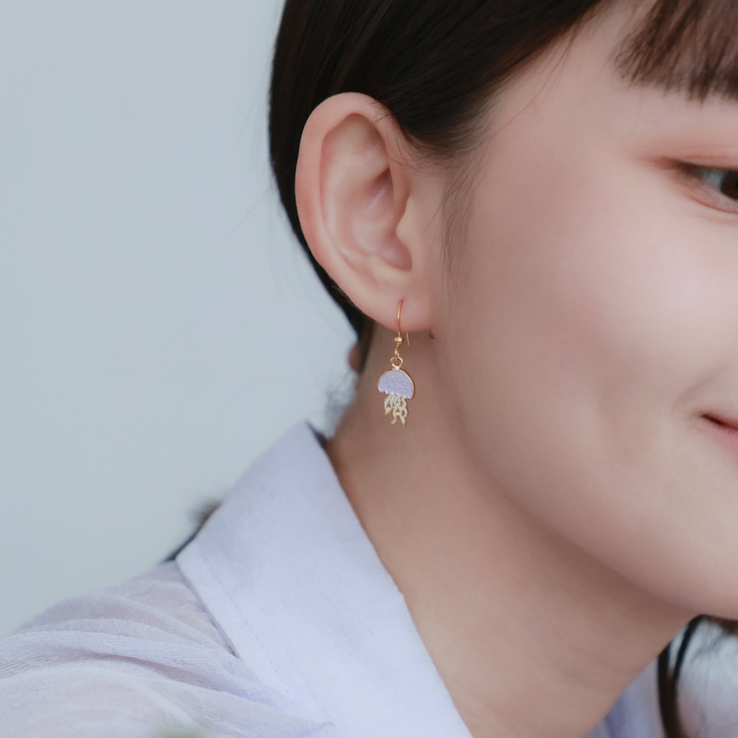 Jellyfish Enamel Earrings/ Bracelet/ Necklace