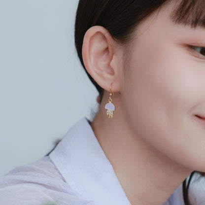 Jellyfish Enamel Earrings/ Bracelet/ Necklace