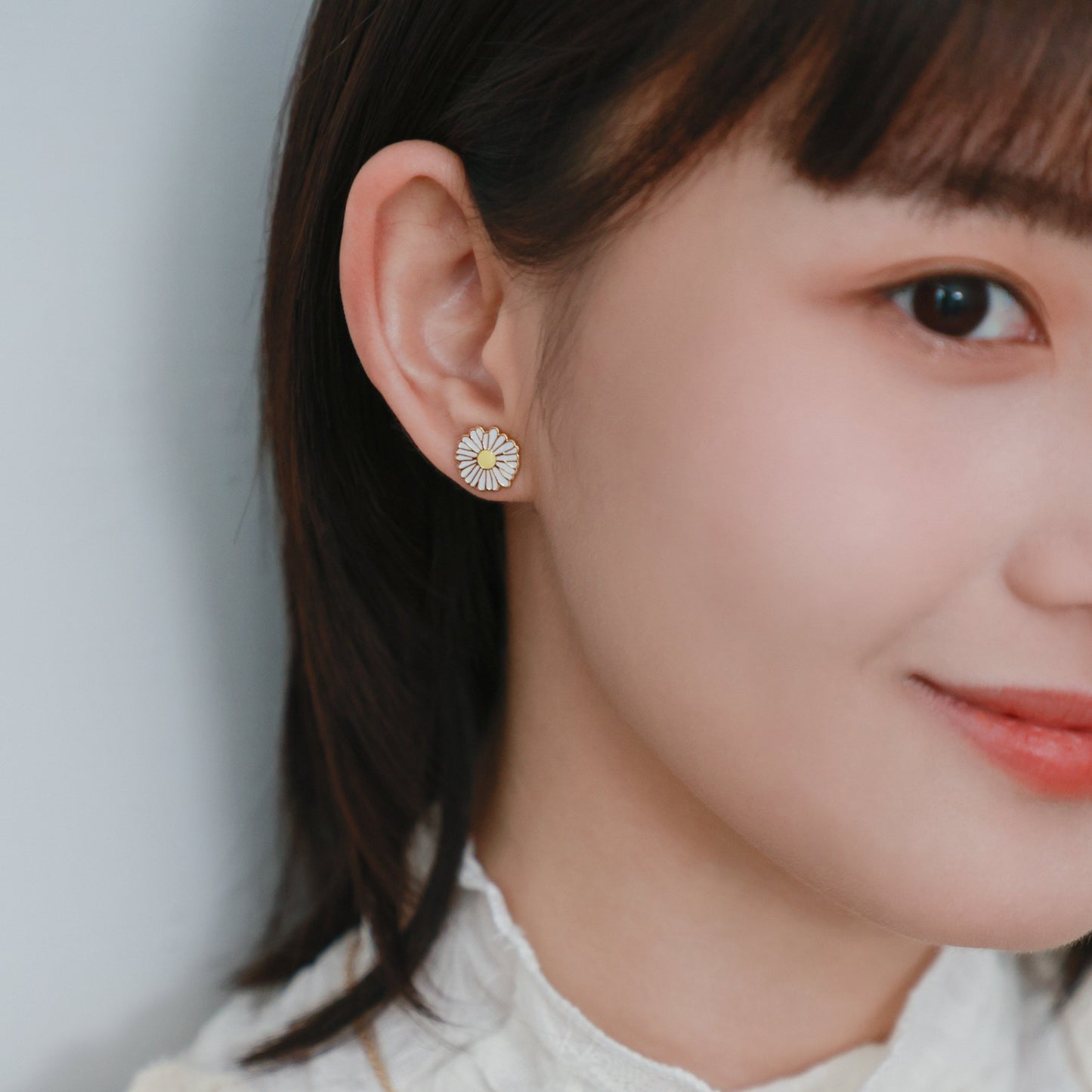 Daisy Dream Enamel Earrings/ Bracelet/ Necklace