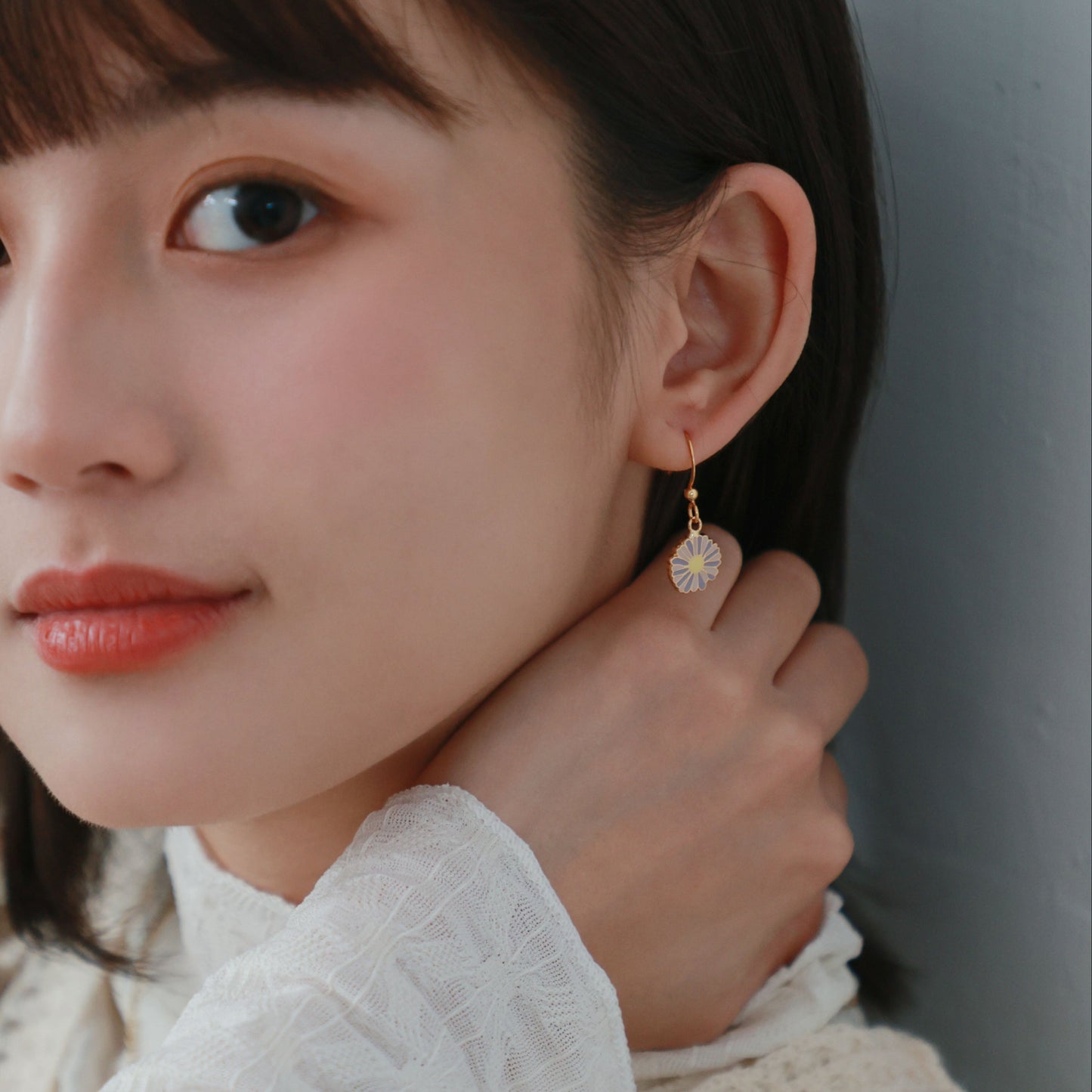 Daisy Dream Enamel Earrings/ Bracelet/ Necklace