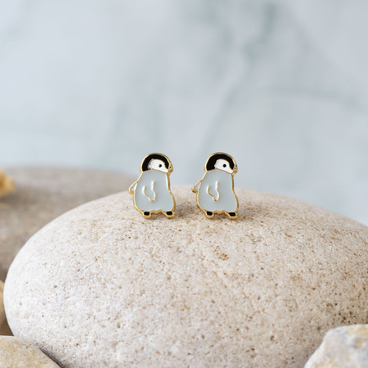 Penguin Enamel Earrings/ Bracelet/ Necklace
