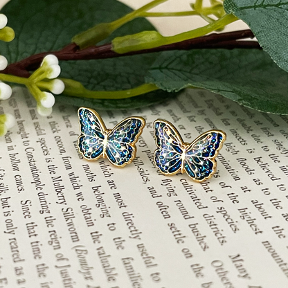 Butterfly Enamel Earrings/ Bracelet/ Necklace