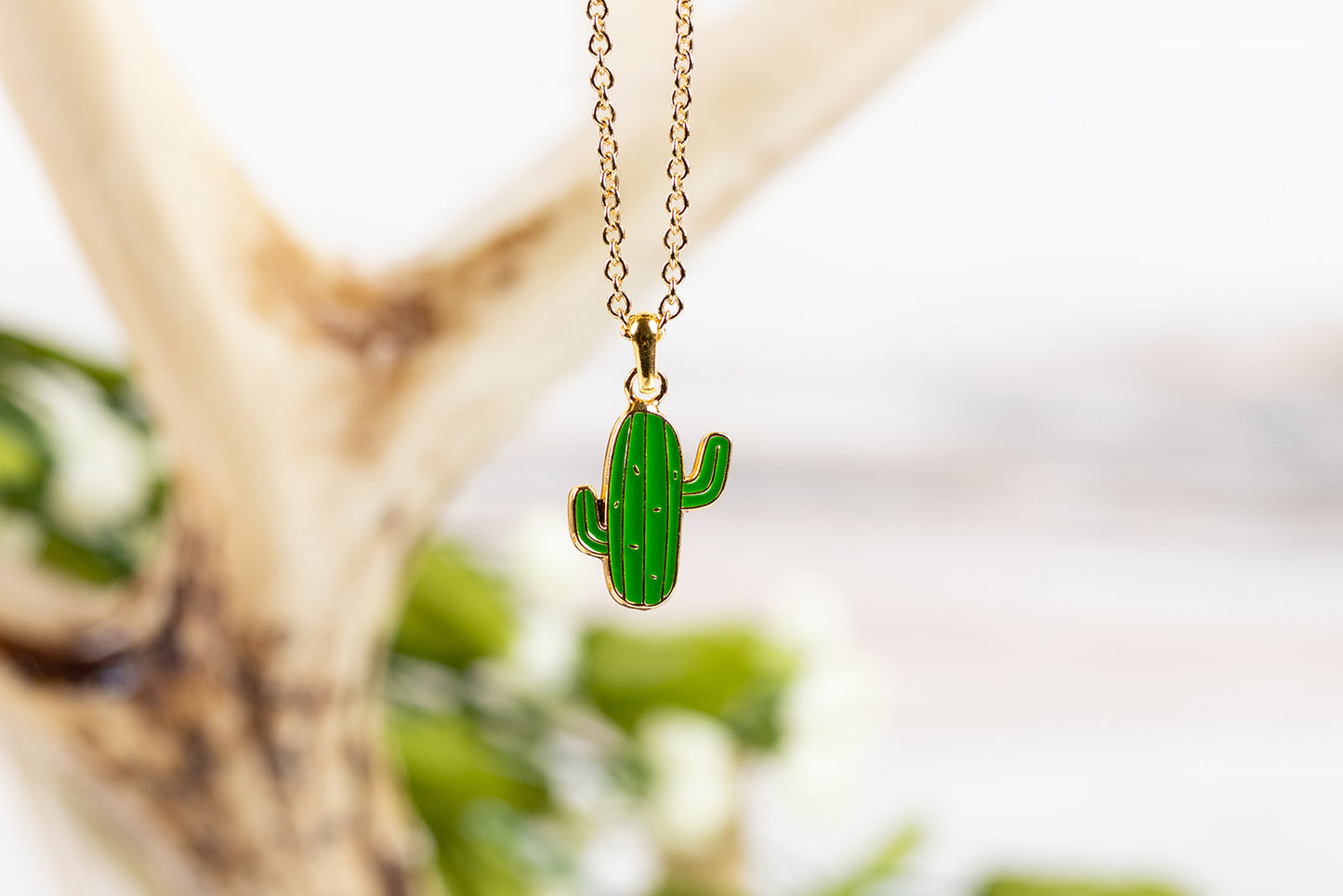 Sunny Cactus Enamel Earrings/ Bracelet/ Necklace