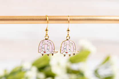 Howdy 'Dillo Enamel Earrings/ Bracelet/ Necklace