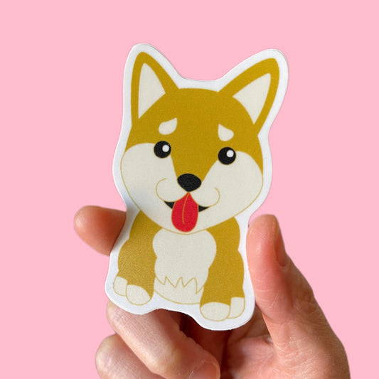 Shiba Inu Vinyl Sticker