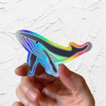 Humpback Whale Holographic Stickers