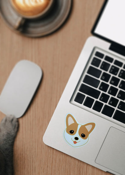 The Welsh Corgi Die Cut Vinyl Sticker