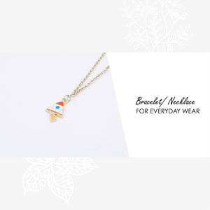 Orange Clownfish Enamel Earrings/ Bracelet/ Necklace
