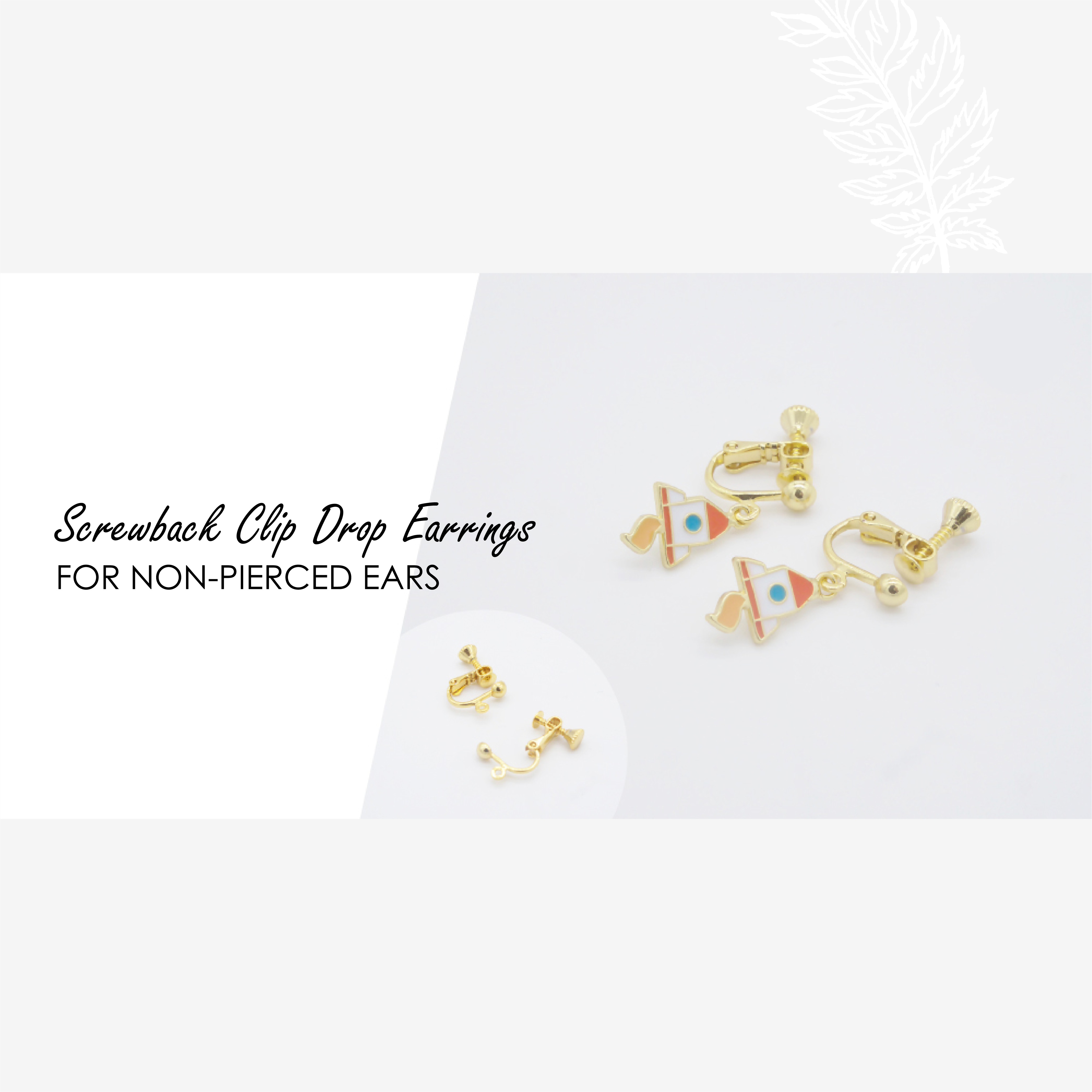 Li'l Green Leaves Enamel Earrings/ Bracelet/ Necklace