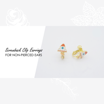 Infinite LOVE Enamel Stud Earrings