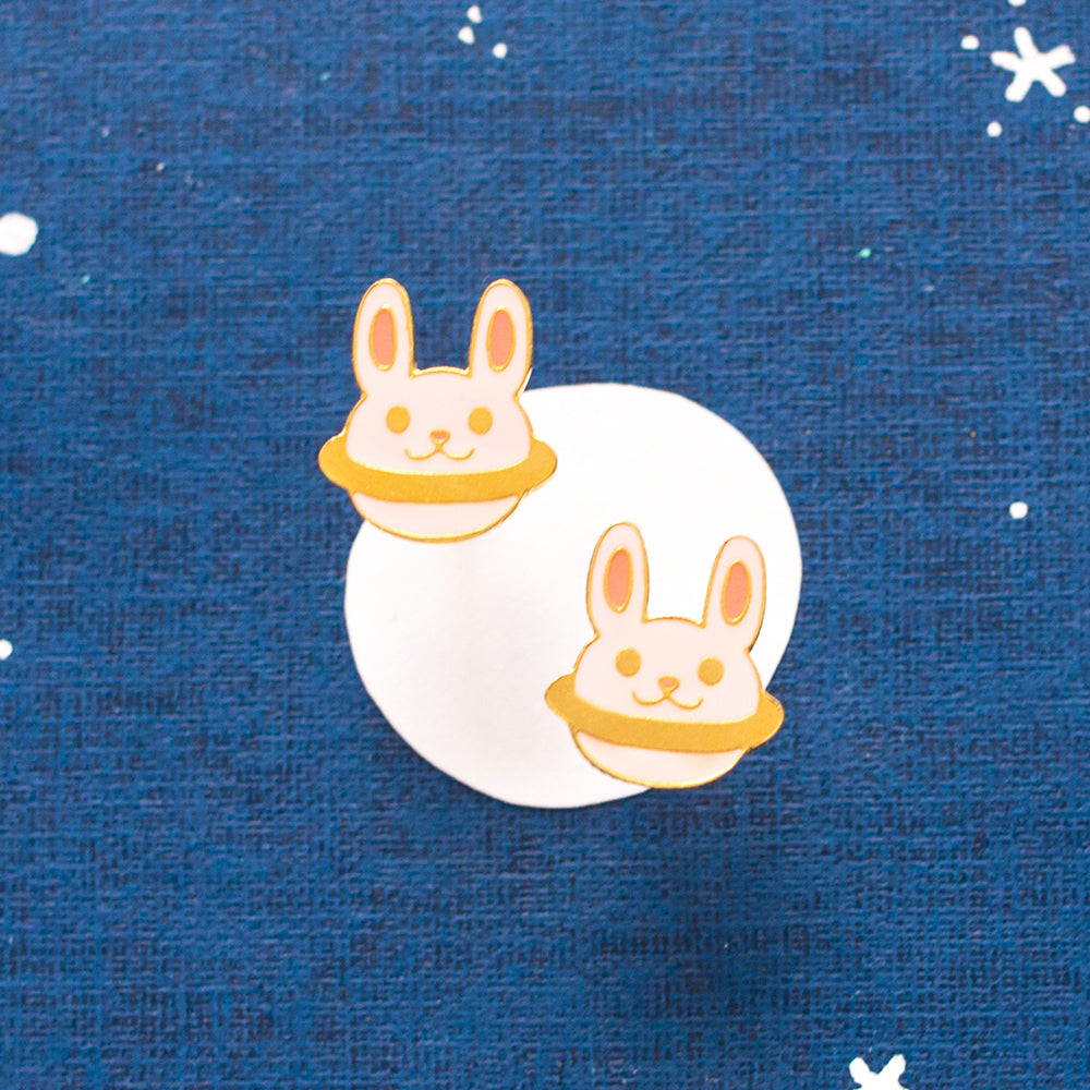 Planet Bunny Enamel Earrings/ Bracelet/ Necklace