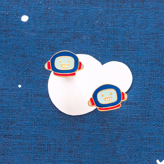 Astronaut's Mission Enamel Earrings/ Bracelet/ Necklace