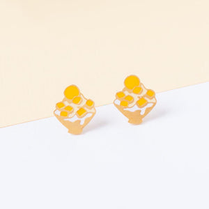 Mango Shaved Ice Enamel Earrings/ Bracelet/ Necklace