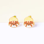 Lemon Bear Enamel Earrings/ Bracelet/ Necklace