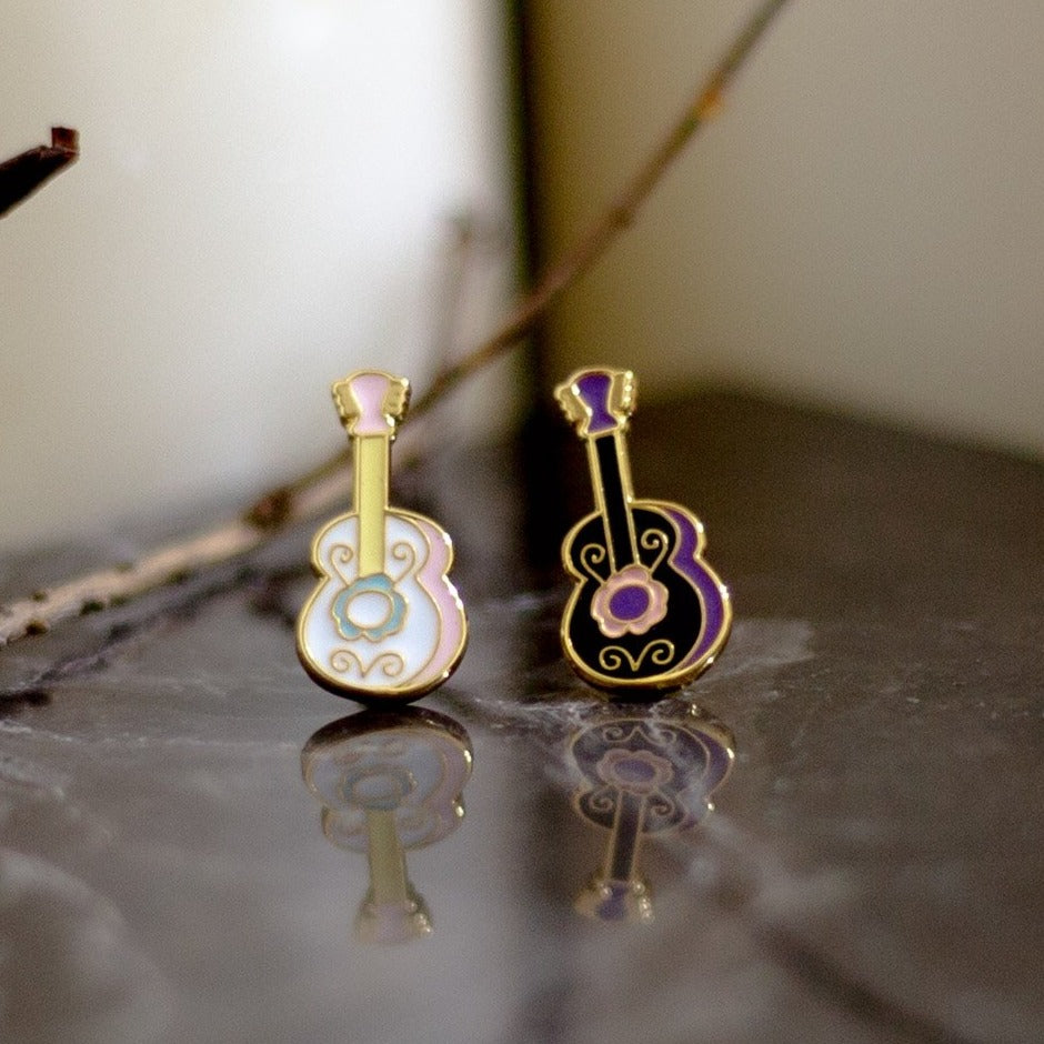 Ukulele Enamel Earrings | Miss Modi