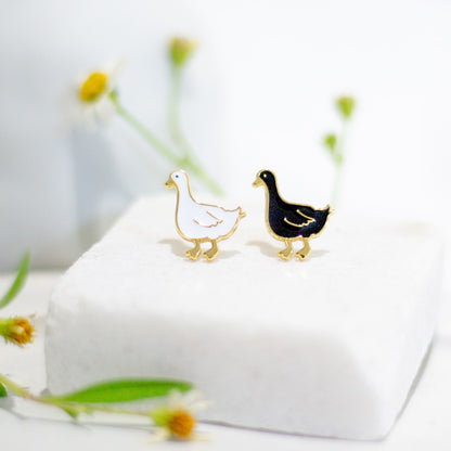 Call Duck Enamel Earrings/ Bracelet/ Necklace