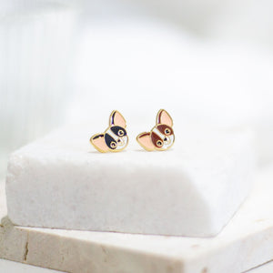 Chihuahua Enamel Earrings/ Bracelet/ Necklace