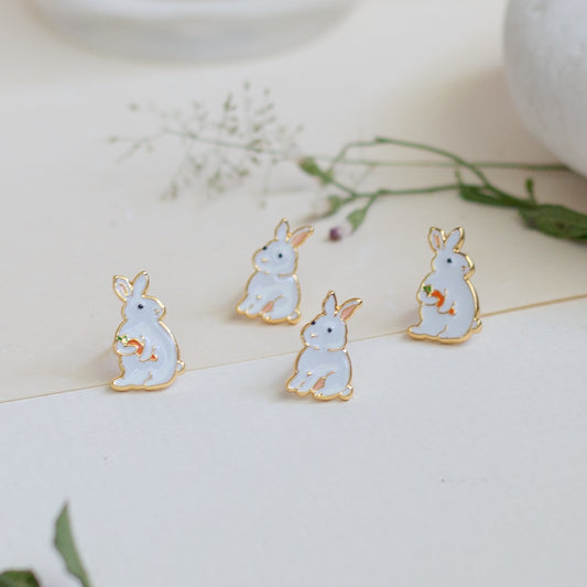 Bunny Bunny Enamel Earrings/ Bracelet/ Necklace