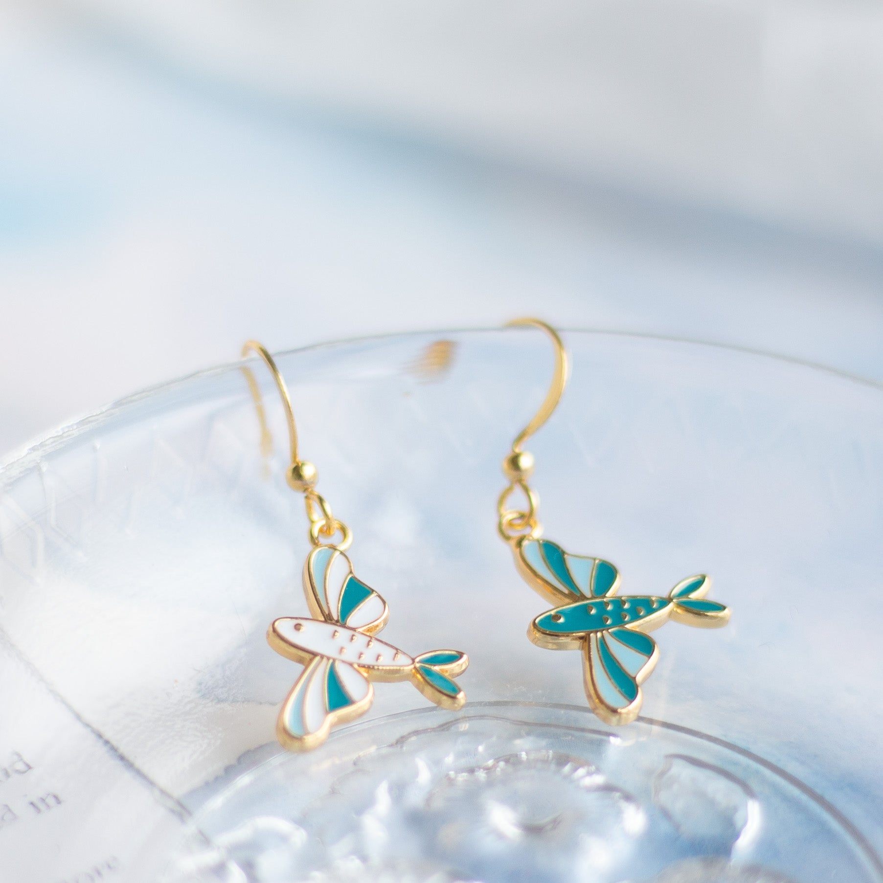 Flying Fish Enamel Earrings/ Bracelet/ Necklace