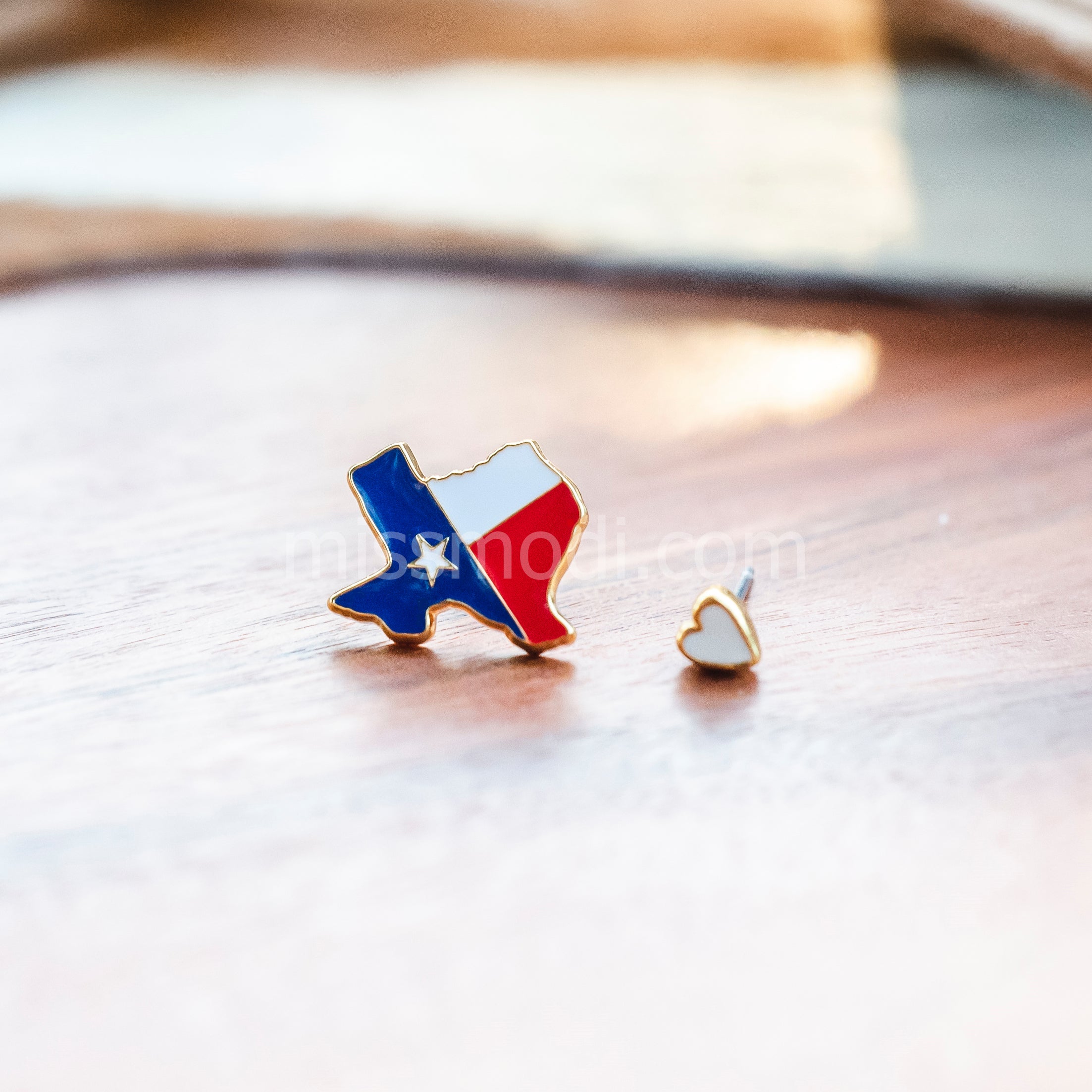 Great State Flag of Texas Enamel Earrings/ Bracelet/ Necklace