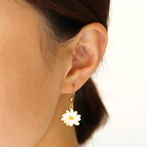 Li'l Daisy Enamel Stud Earrings
